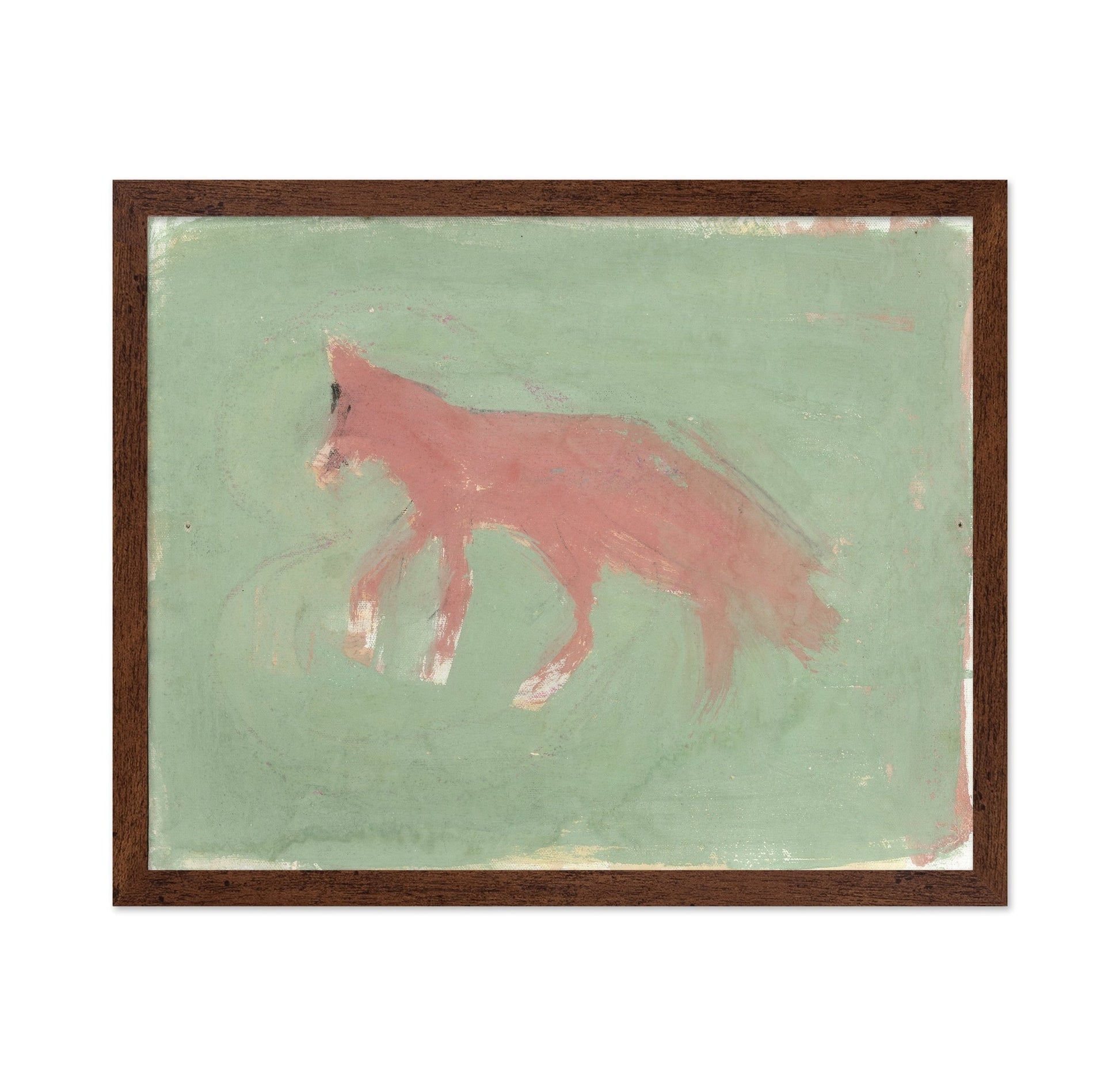 Minimalist Fox Silhouette
