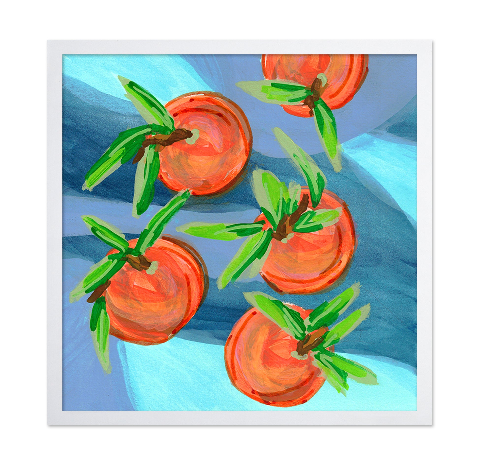 Painterly Citrus Pattern