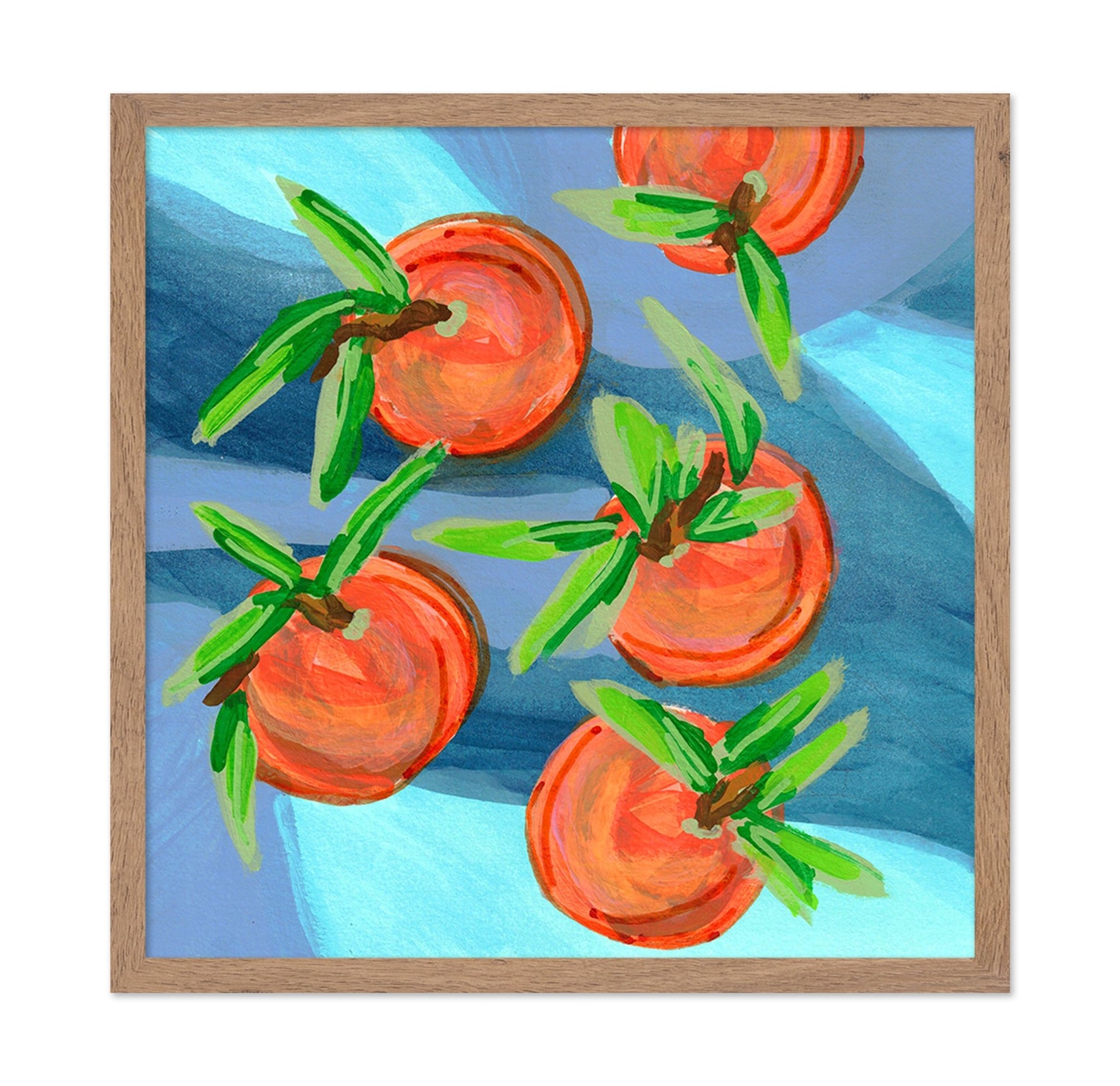 Painterly Citrus Pattern