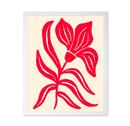 Bold Red Flower