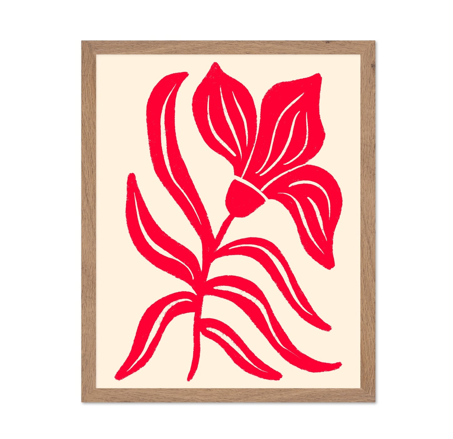 Bold Red Flower
