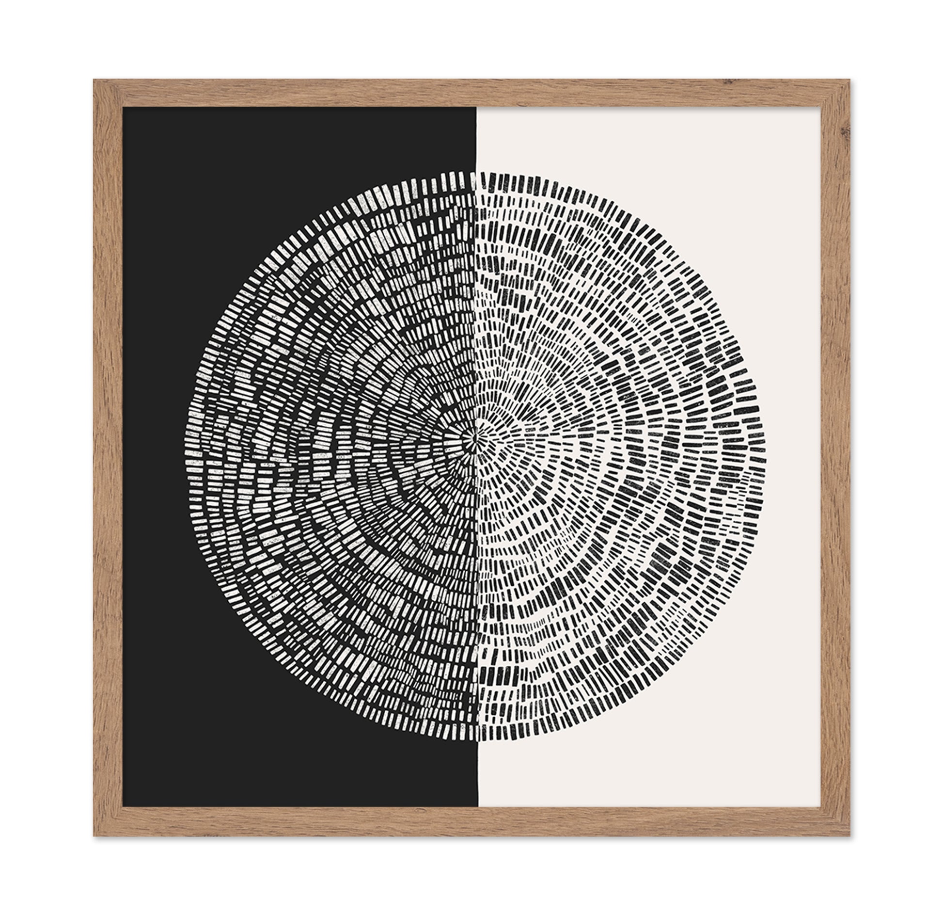 Radial Contrast Circle