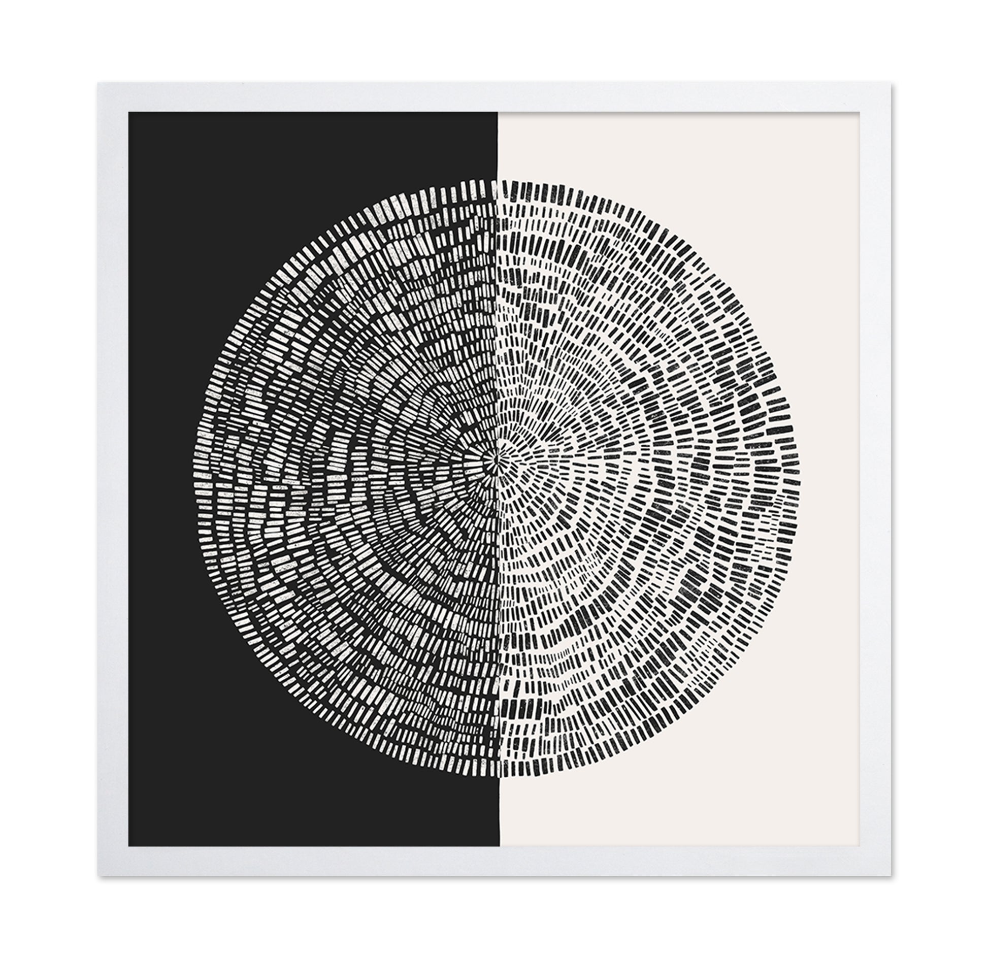 Radial Contrast Circle