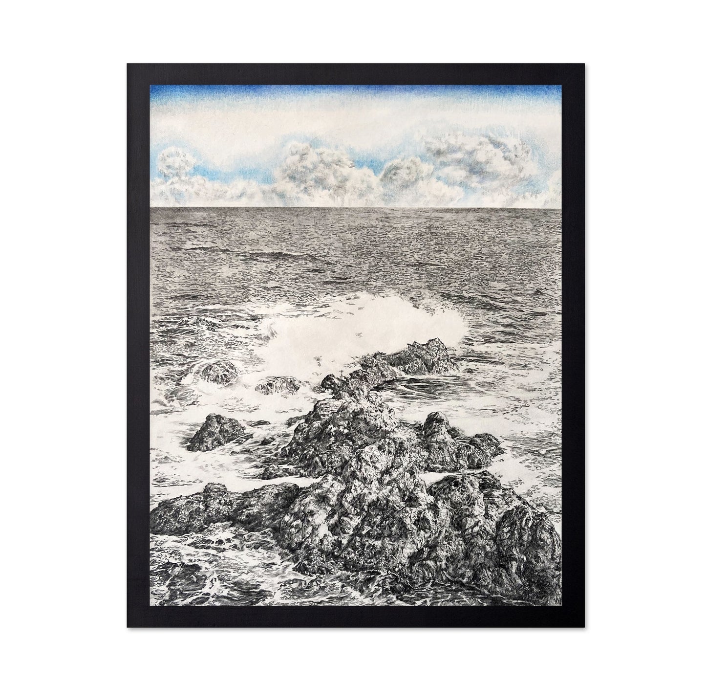 Waves Breaking on Coastal Rocks