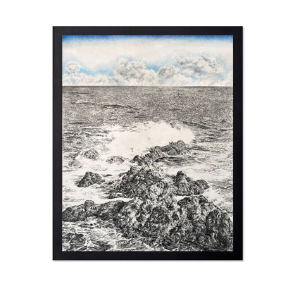 Waves Breaking on Coastal Rocks