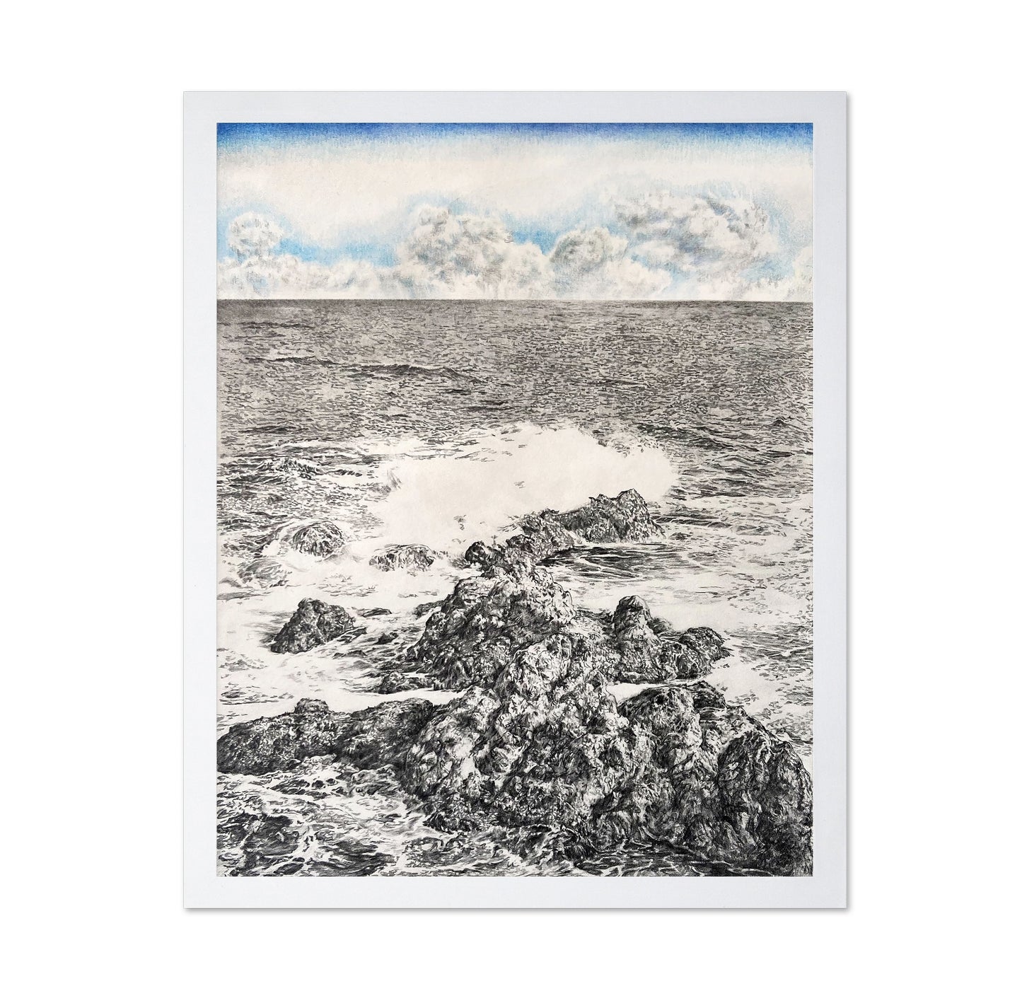 Waves Breaking on Coastal Rocks