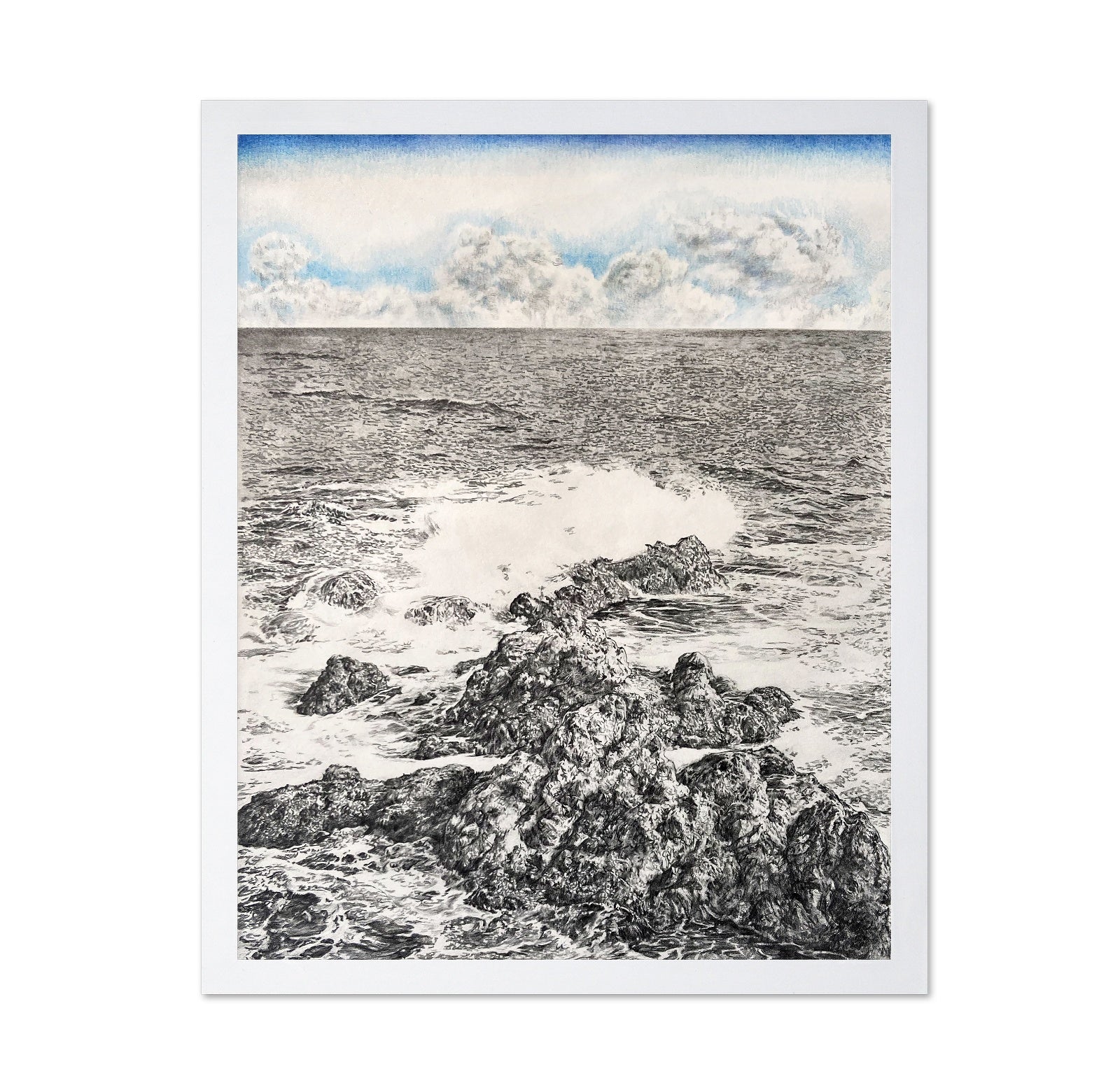 Waves Breaking on Coastal Rocks