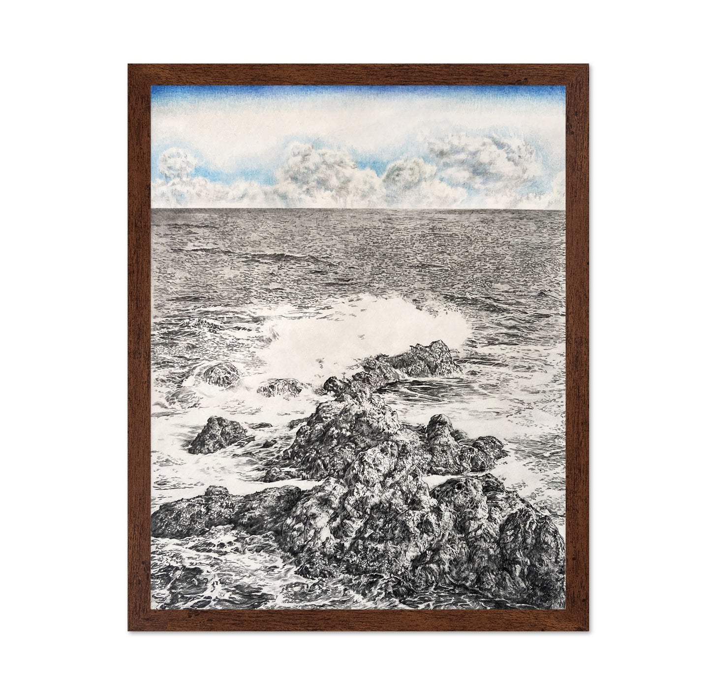 Waves Breaking on Coastal Rocks