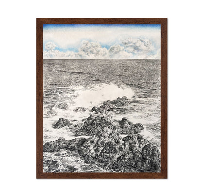 Waves Breaking on Coastal Rocks