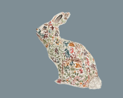 Floral Pattern Bunny