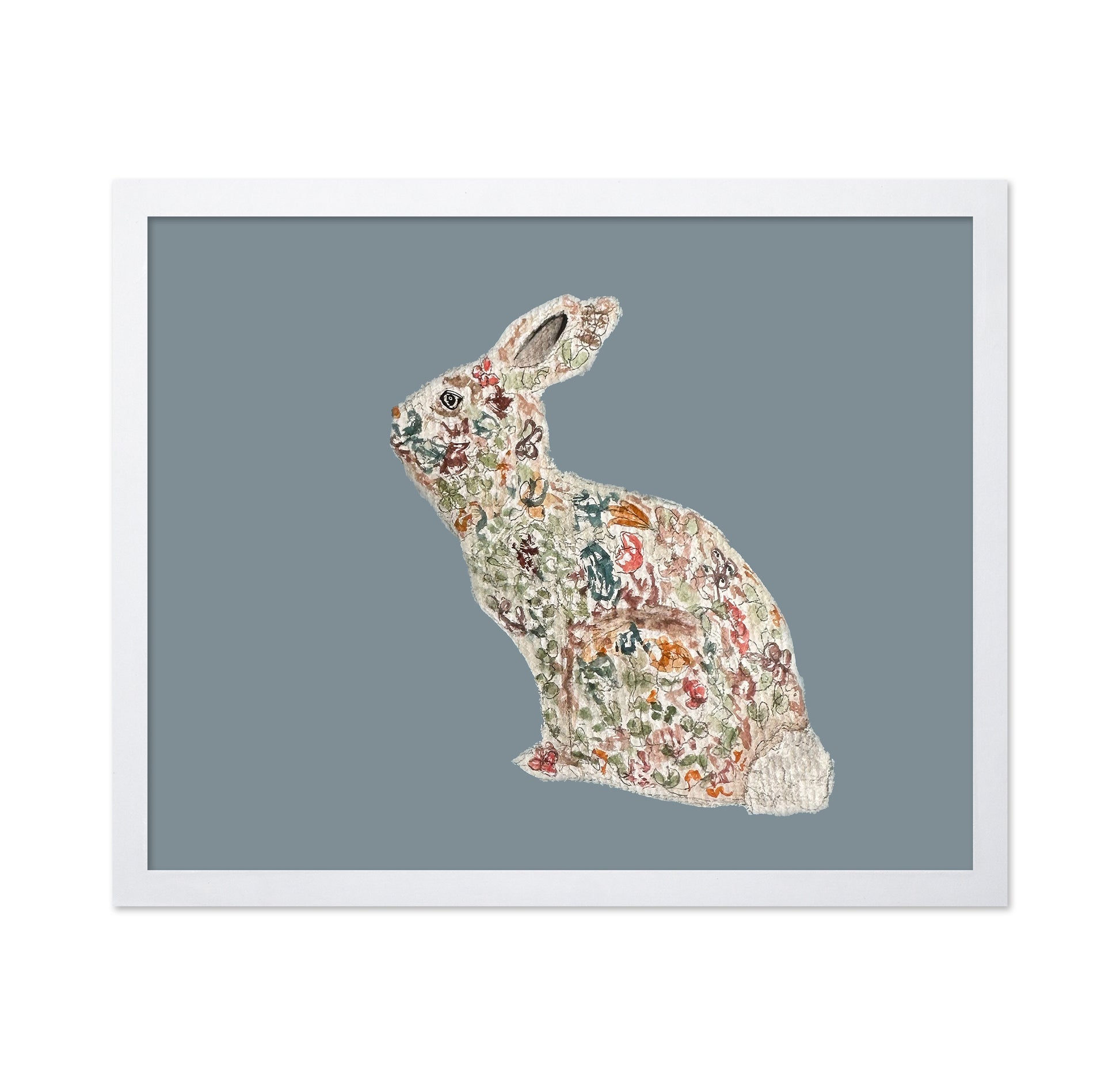 Floral Pattern Bunny