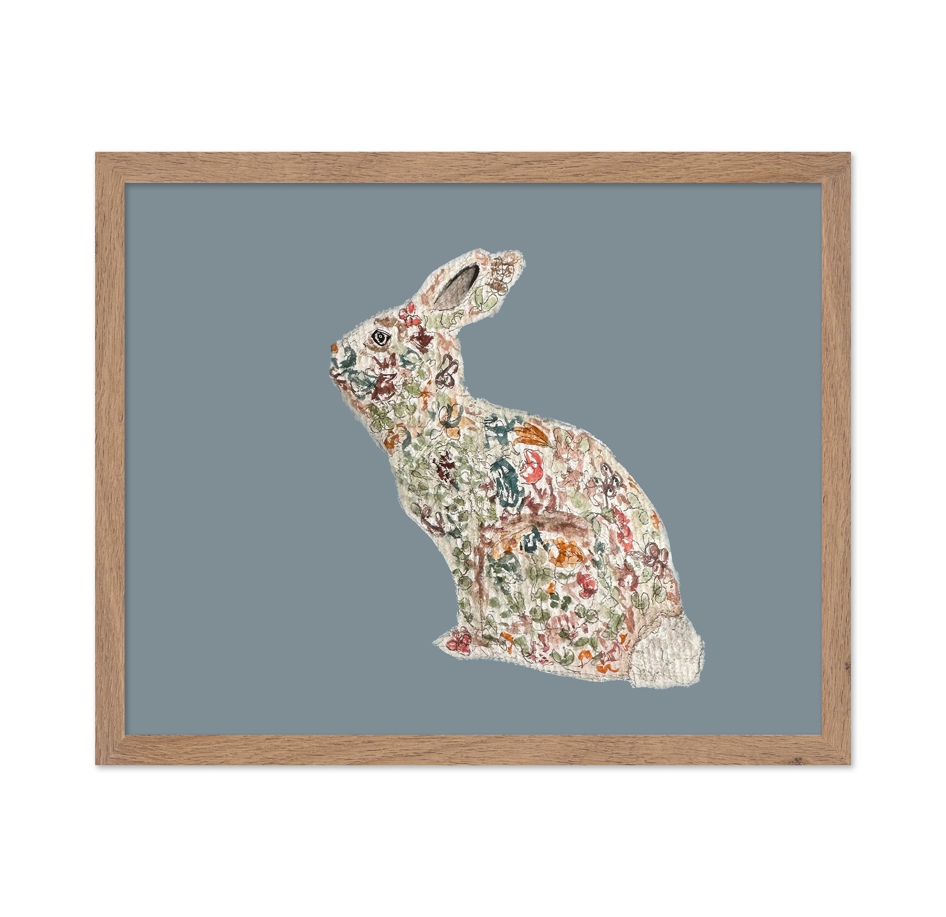 Floral Pattern Bunny