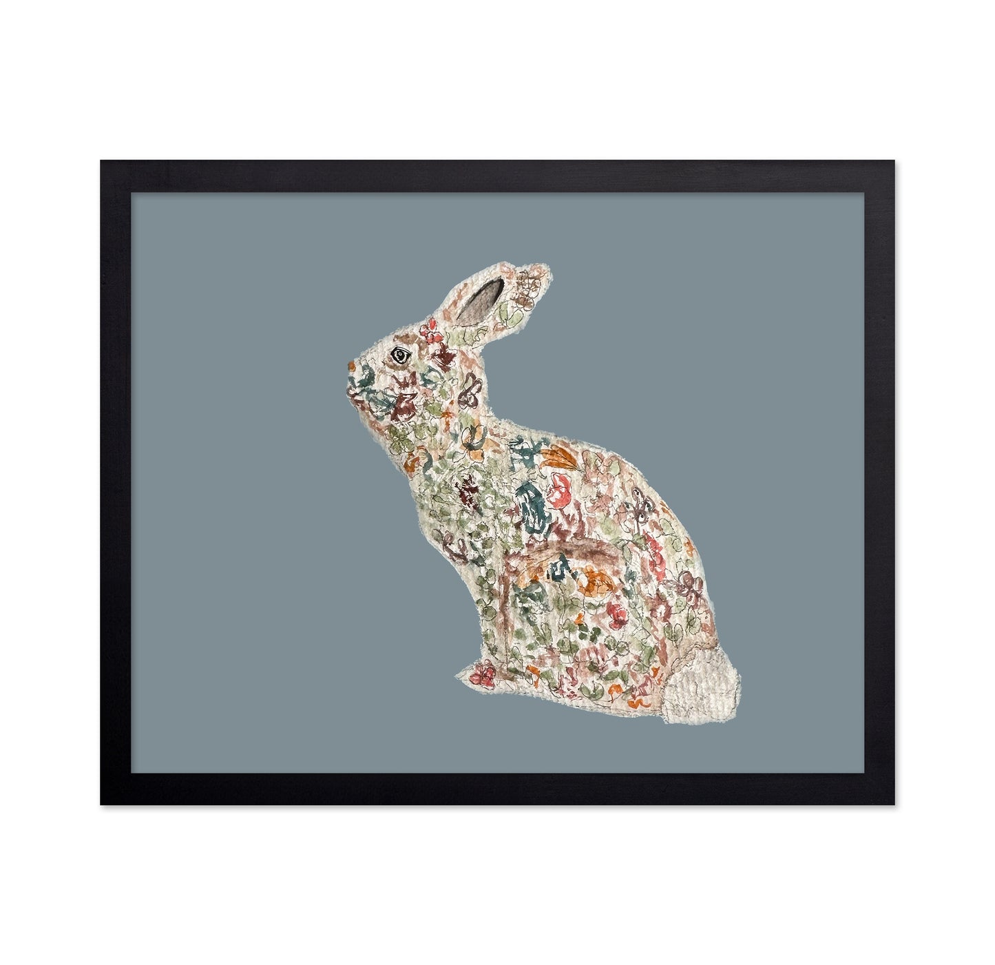 Floral Pattern Bunny