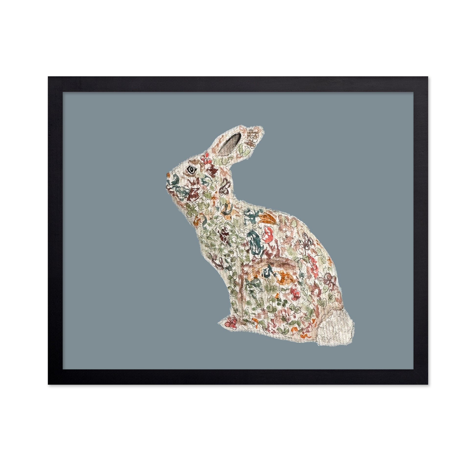 Floral Pattern Bunny
