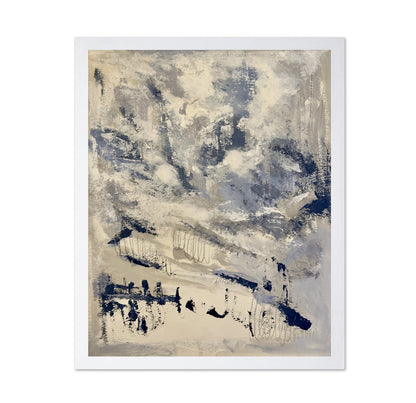Moody Blue Abstract