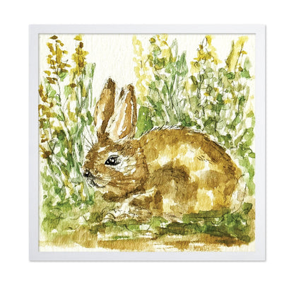 Woodland Bunny Study