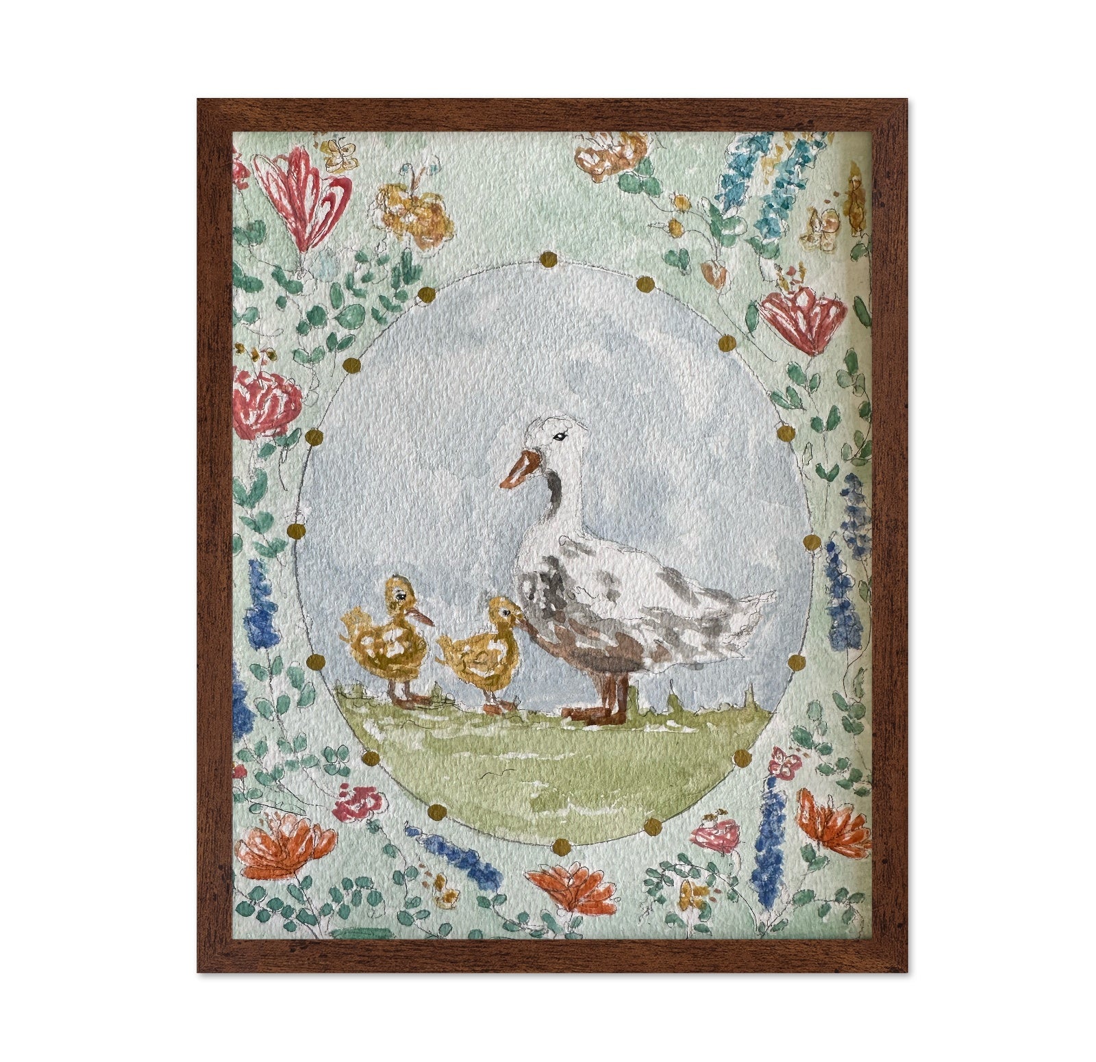 Duck Family Garden