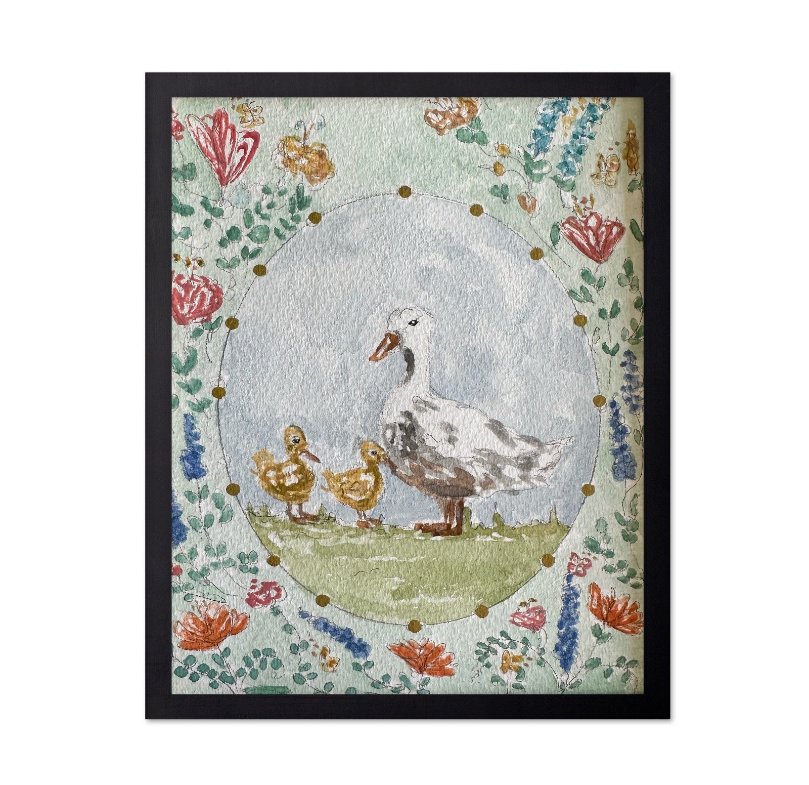 Duck Family Garden