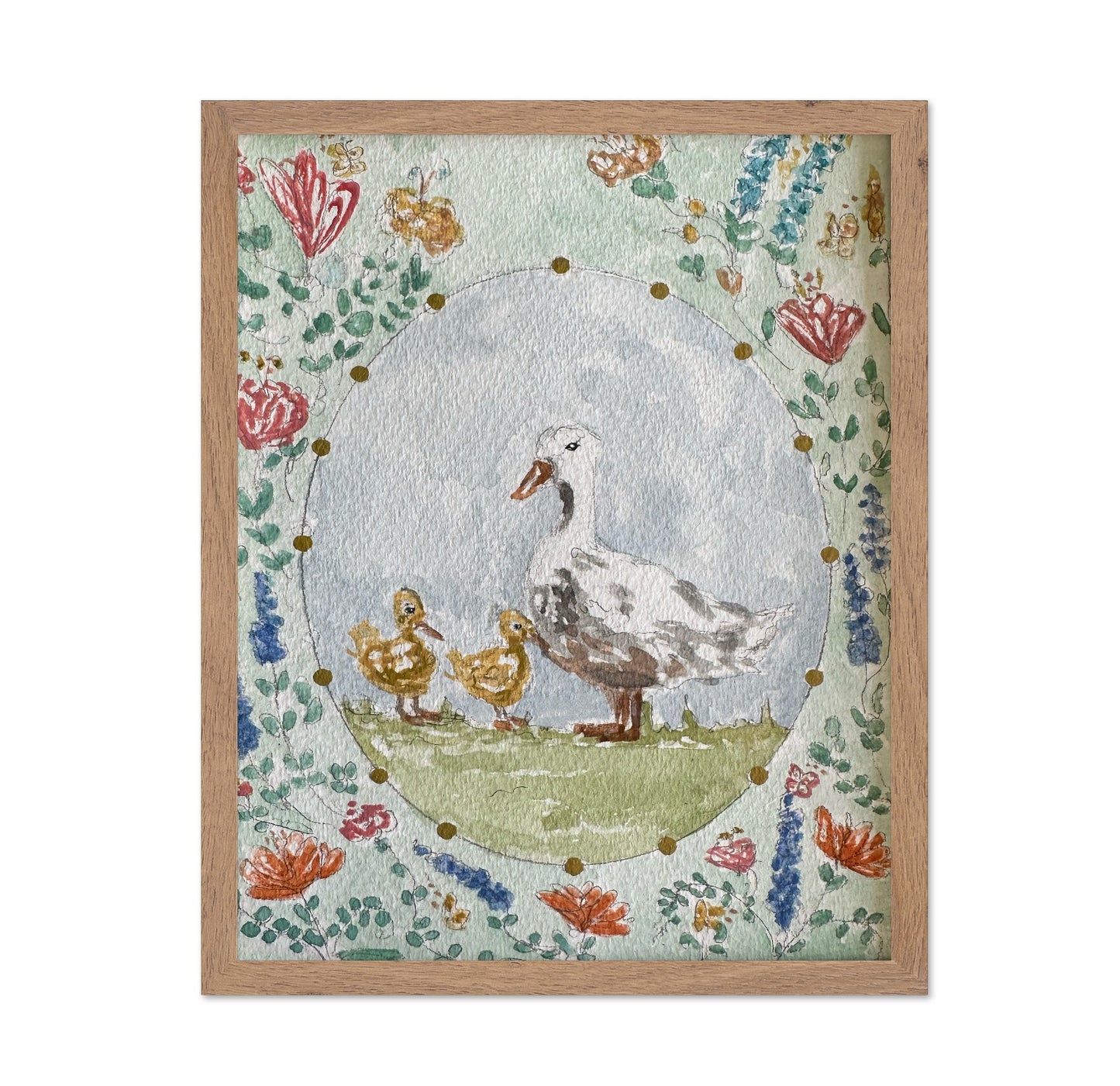 Duck Family Garden