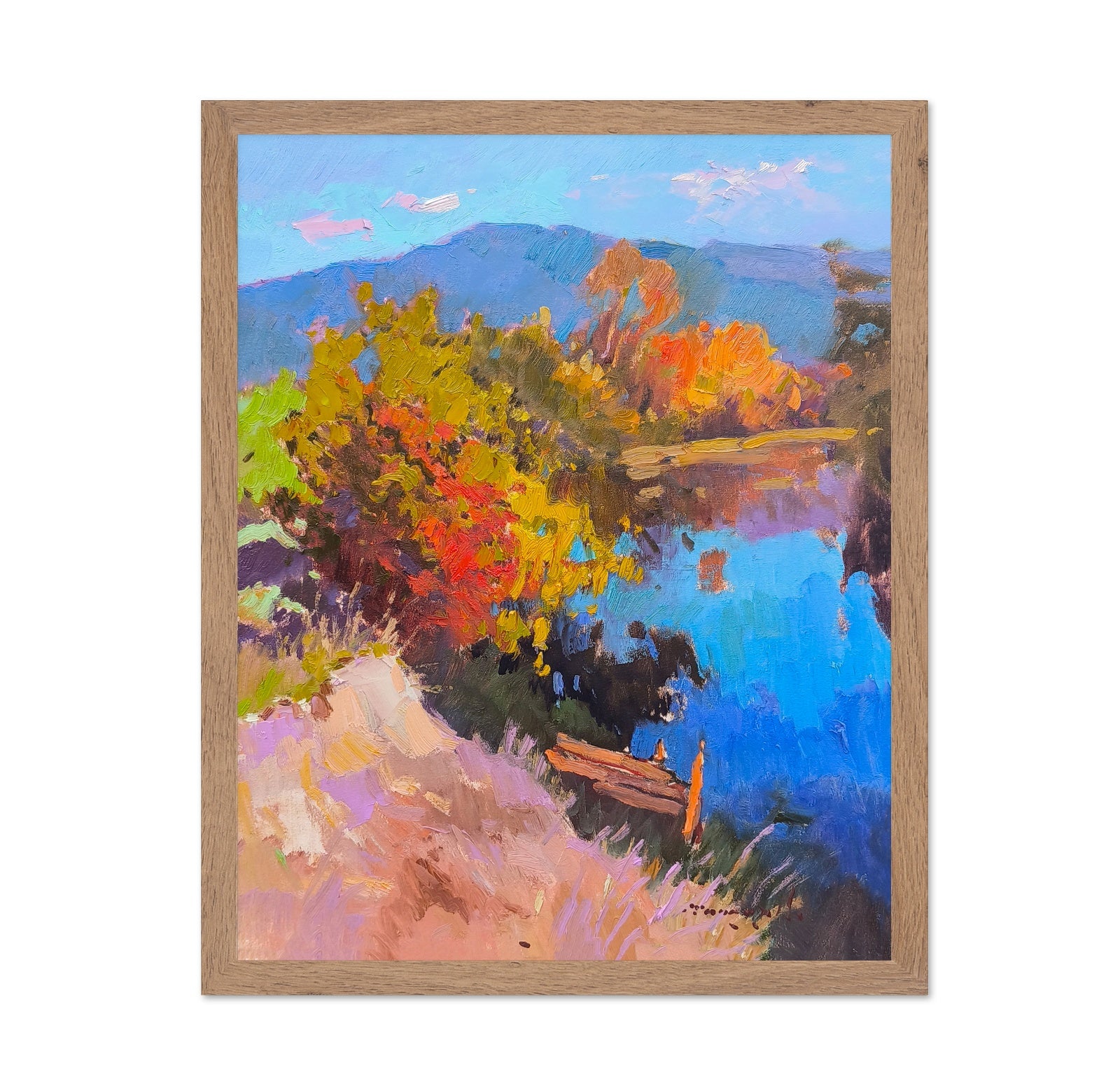 Autumn Lake Reflections