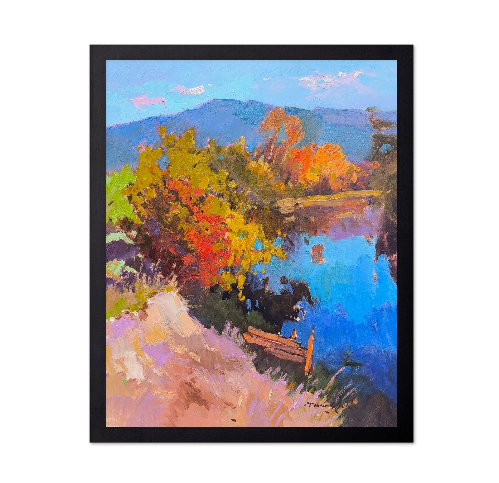 Autumn Lake Reflections