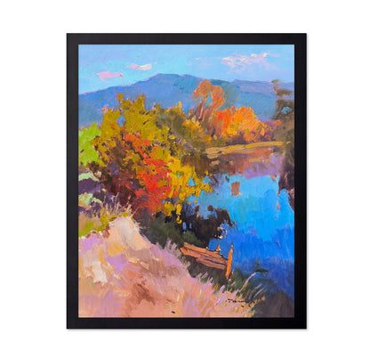 Autumn Lake Reflections