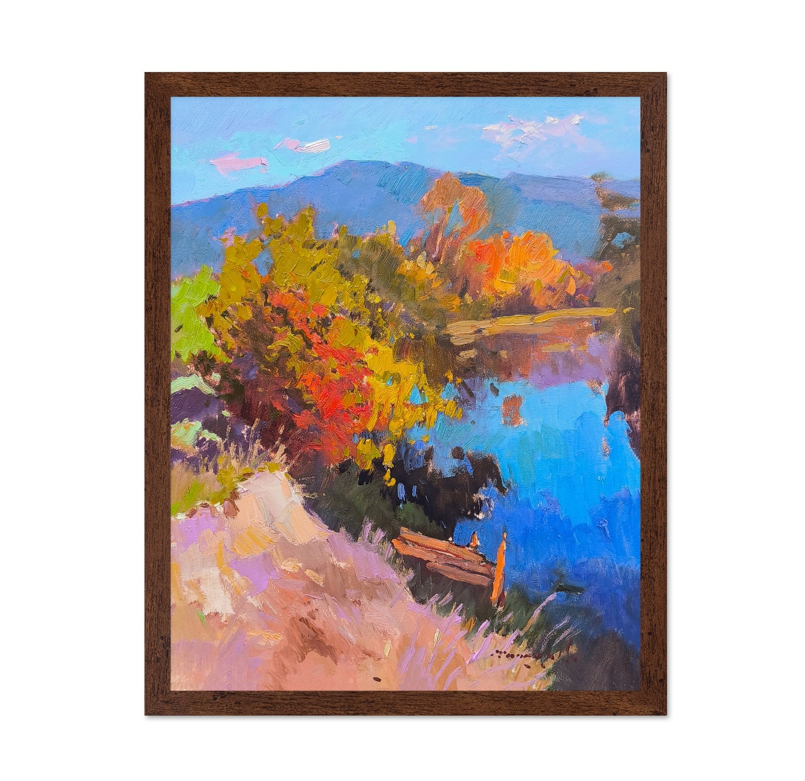 Autumn Lake Reflections