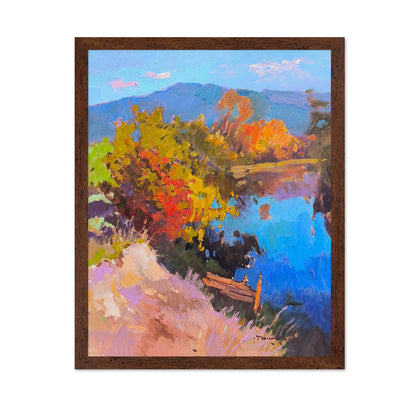 Autumn Lake Reflections