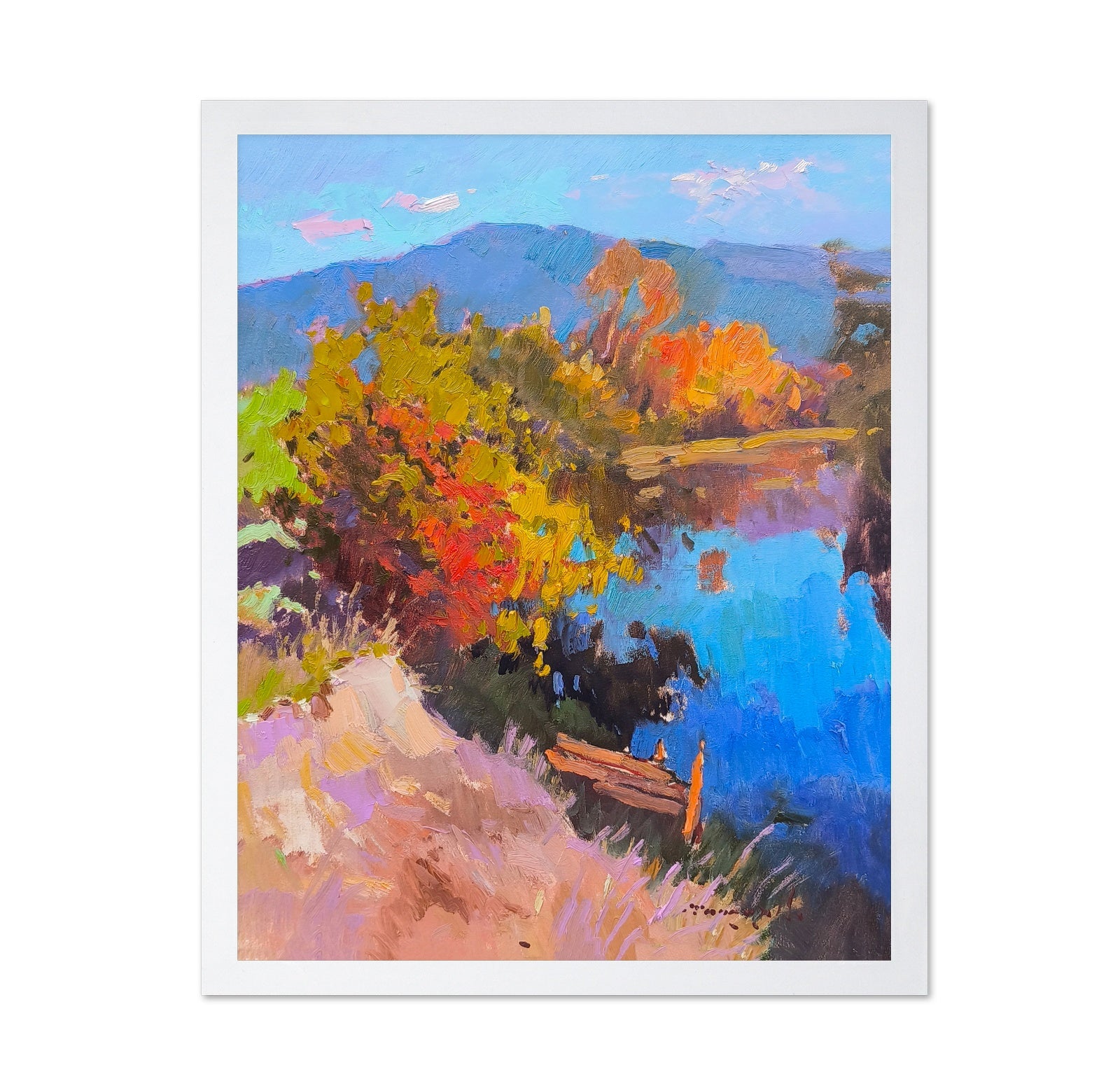 Autumn Lake Reflections
