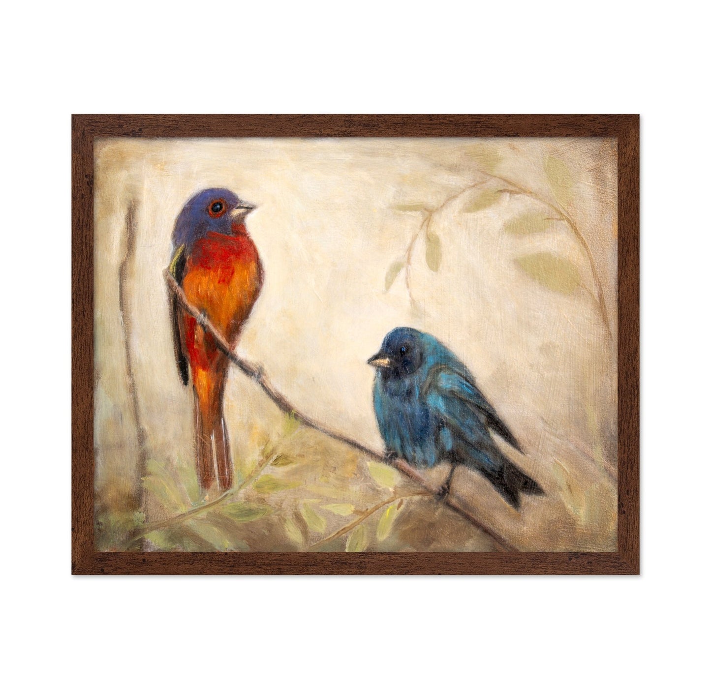 Colorful Bird Pair