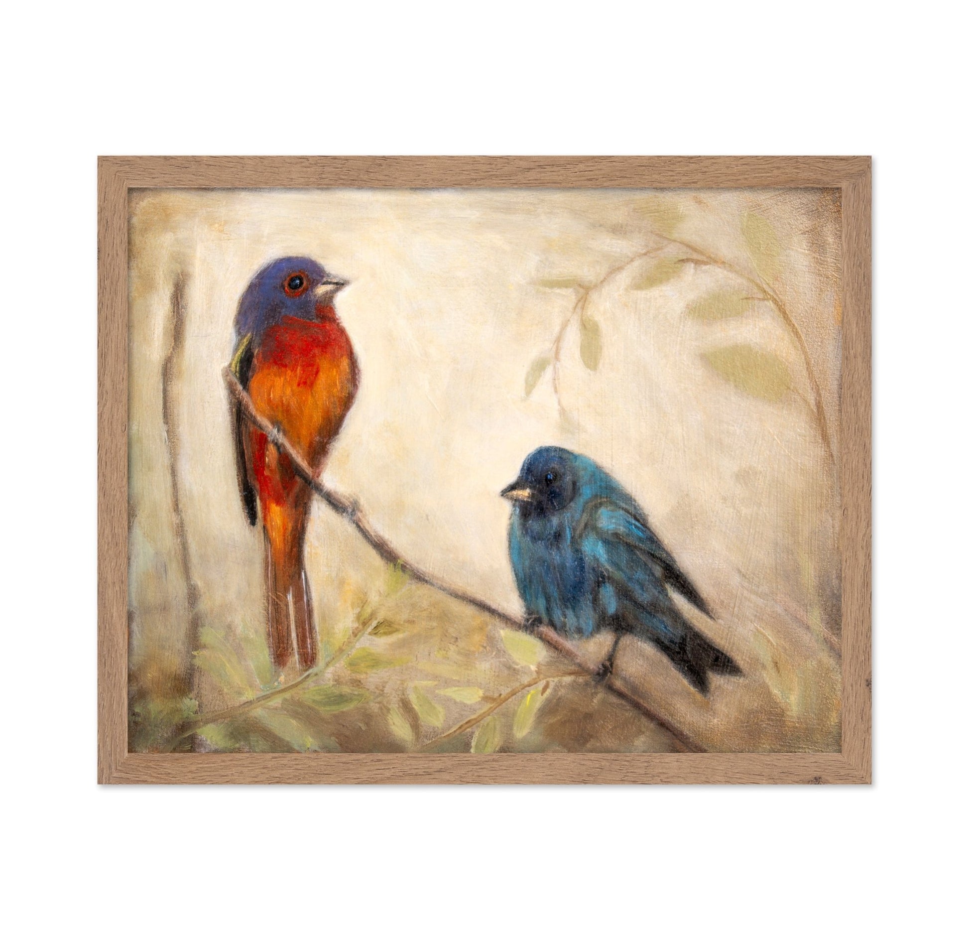 Colorful Bird Pair