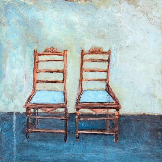 Twin Rustic Chairs