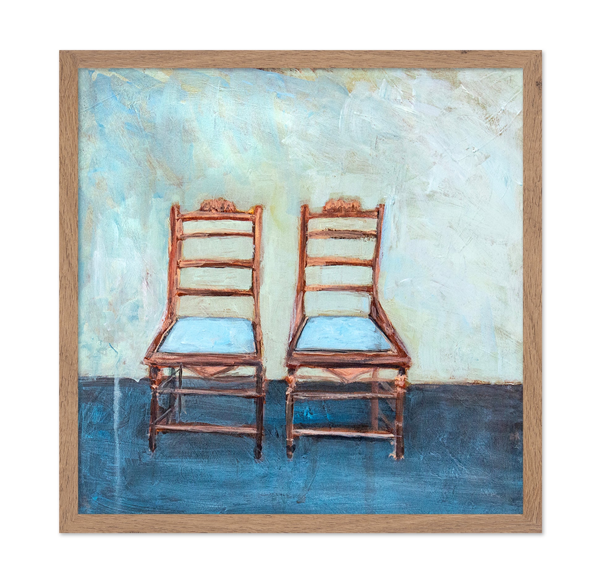 Twin Rustic Chairs