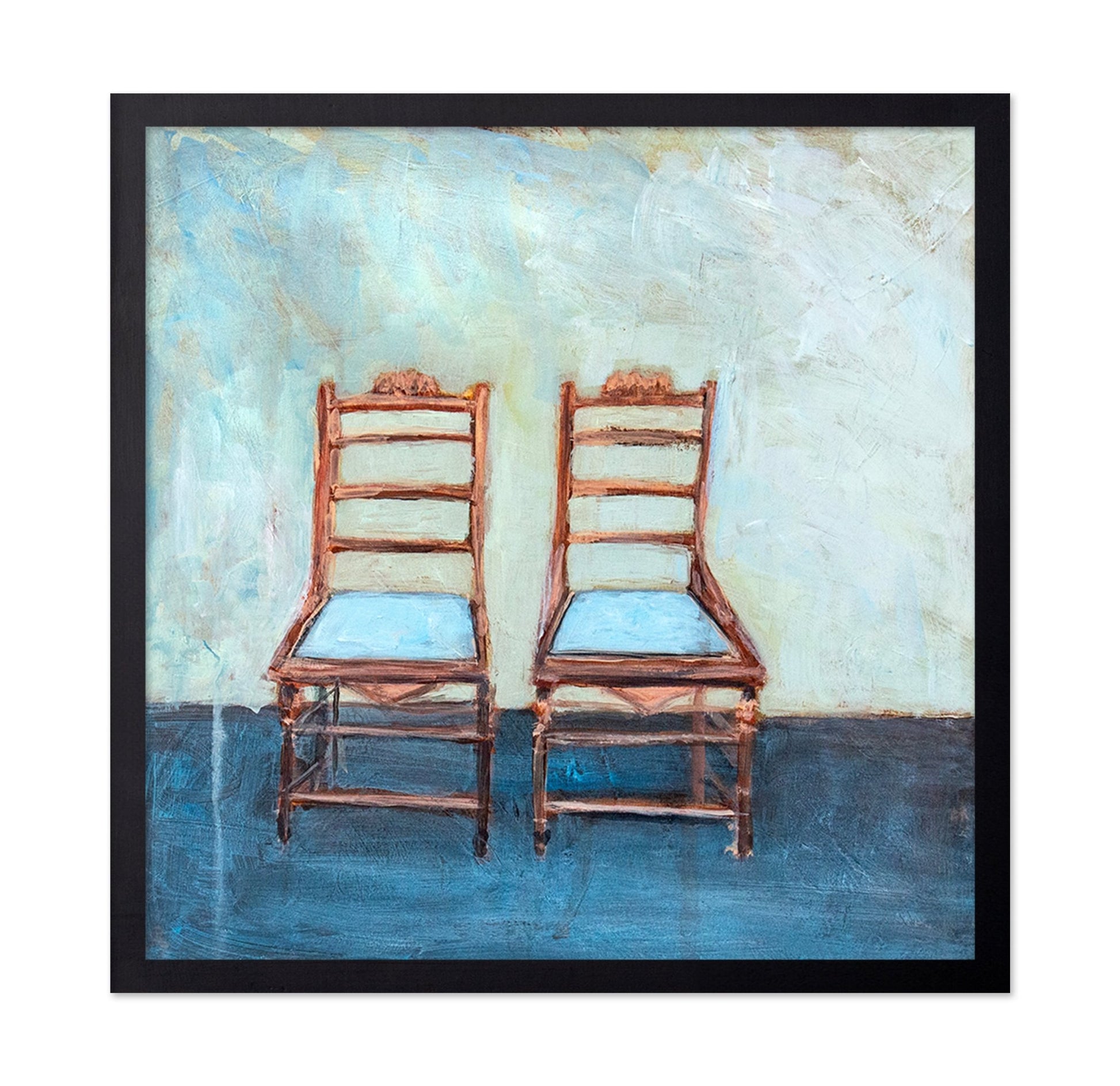 Twin Rustic Chairs