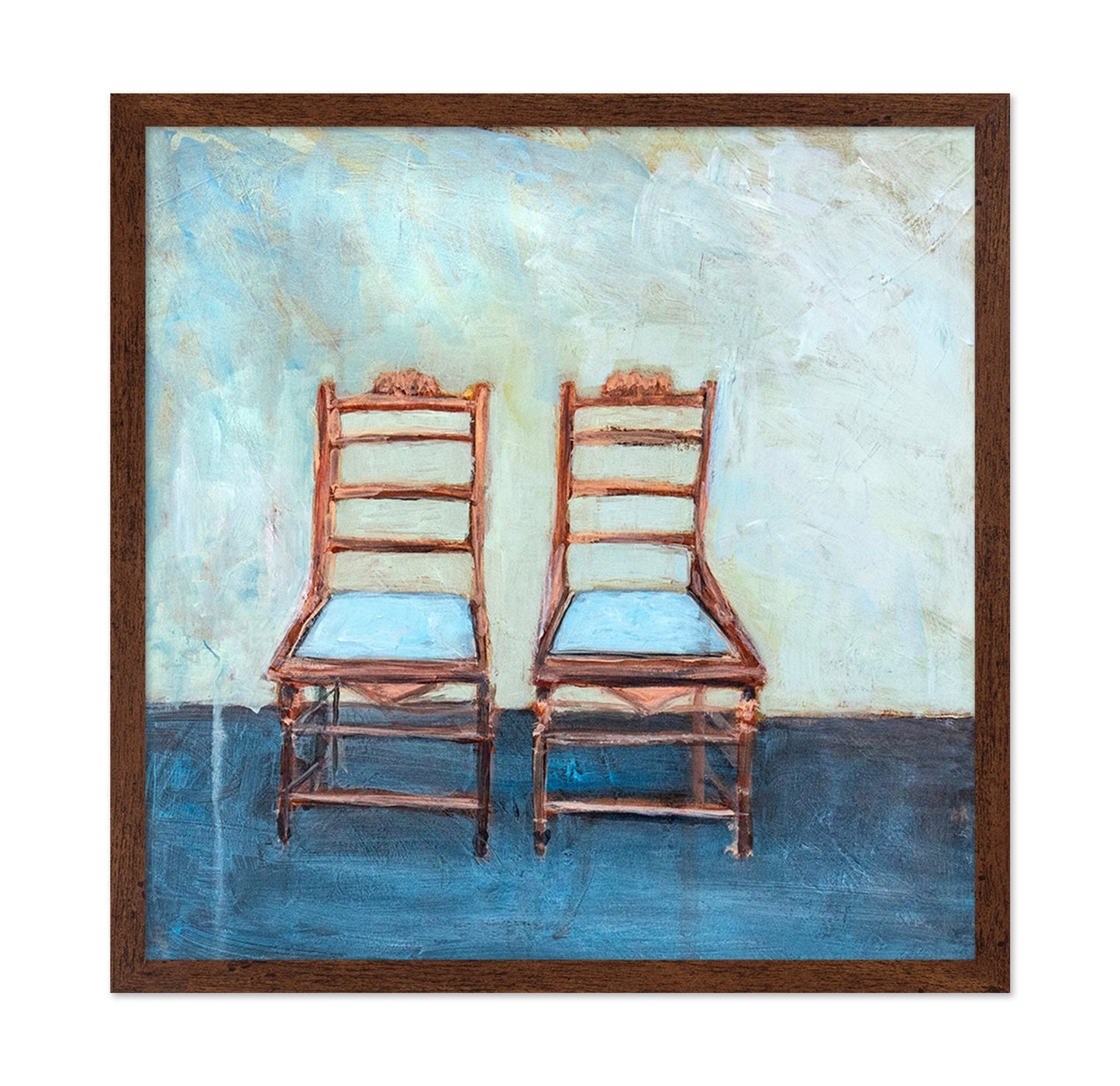 Twin Rustic Chairs