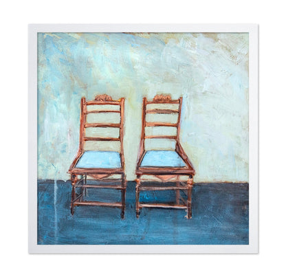 Twin Rustic Chairs