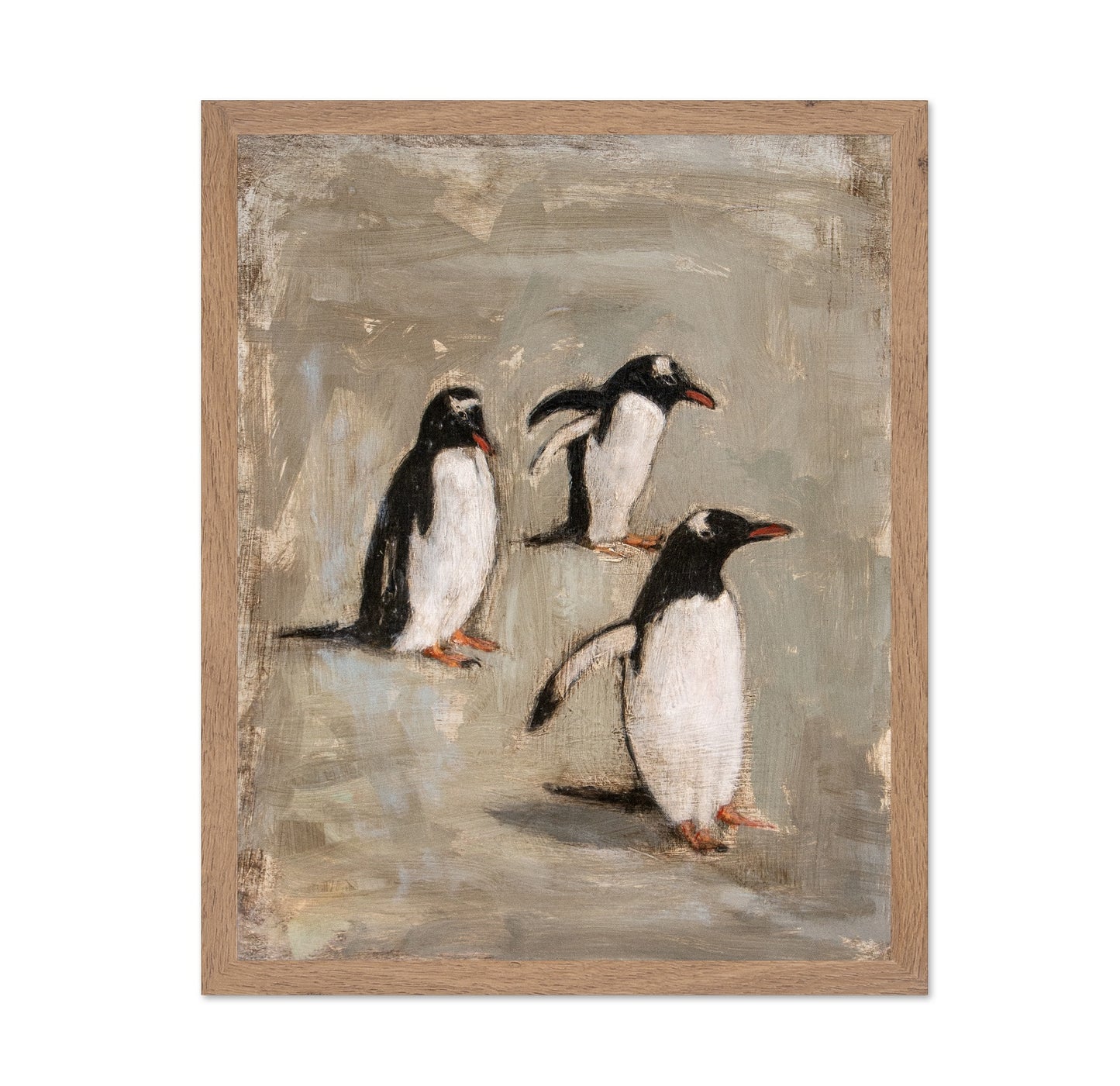 Playful Penguin Trio