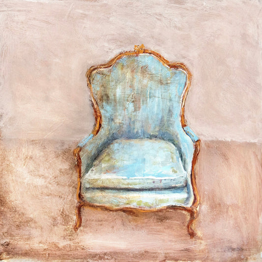 Blue Accent Chair