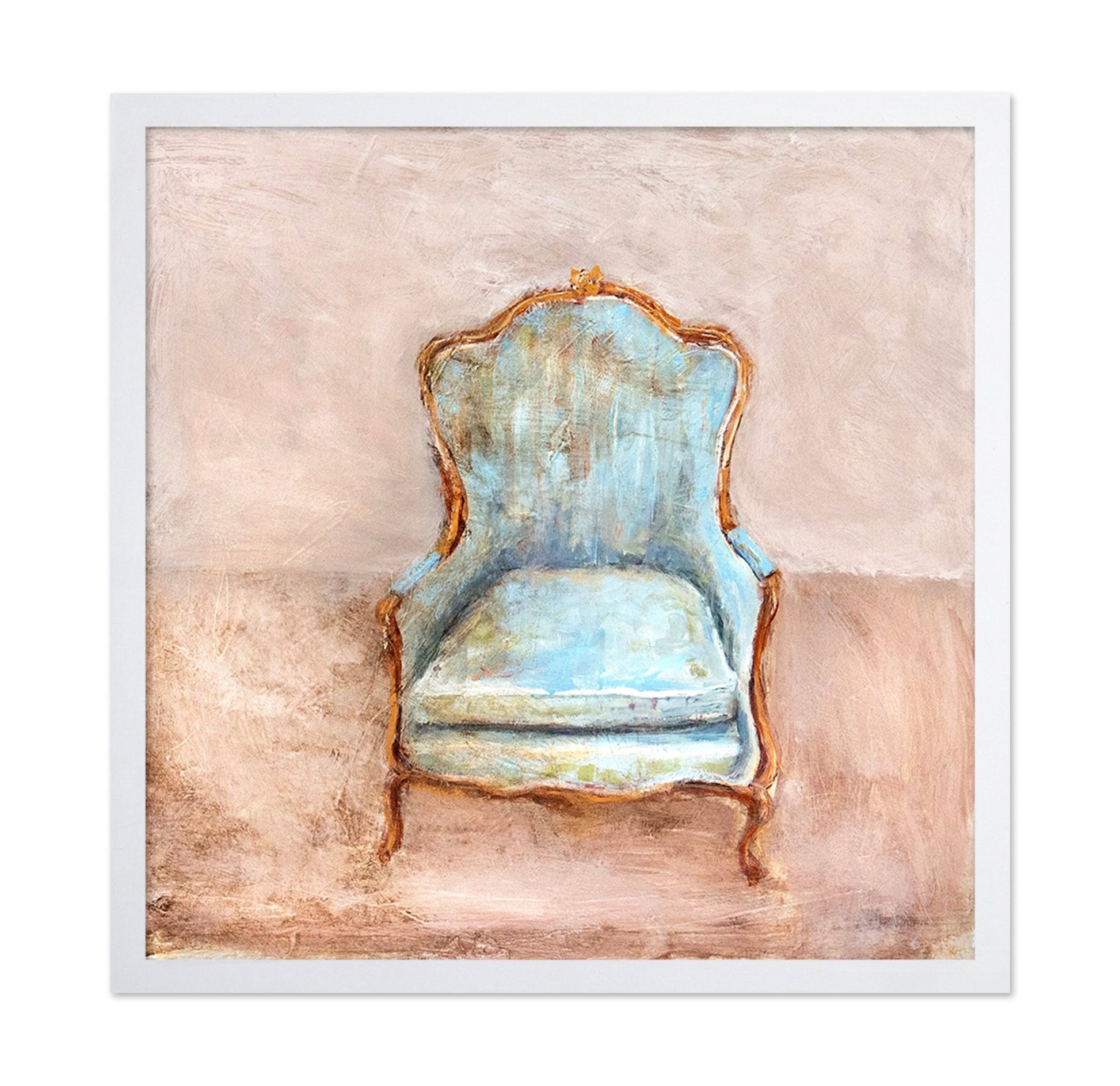 Blue Accent Chair