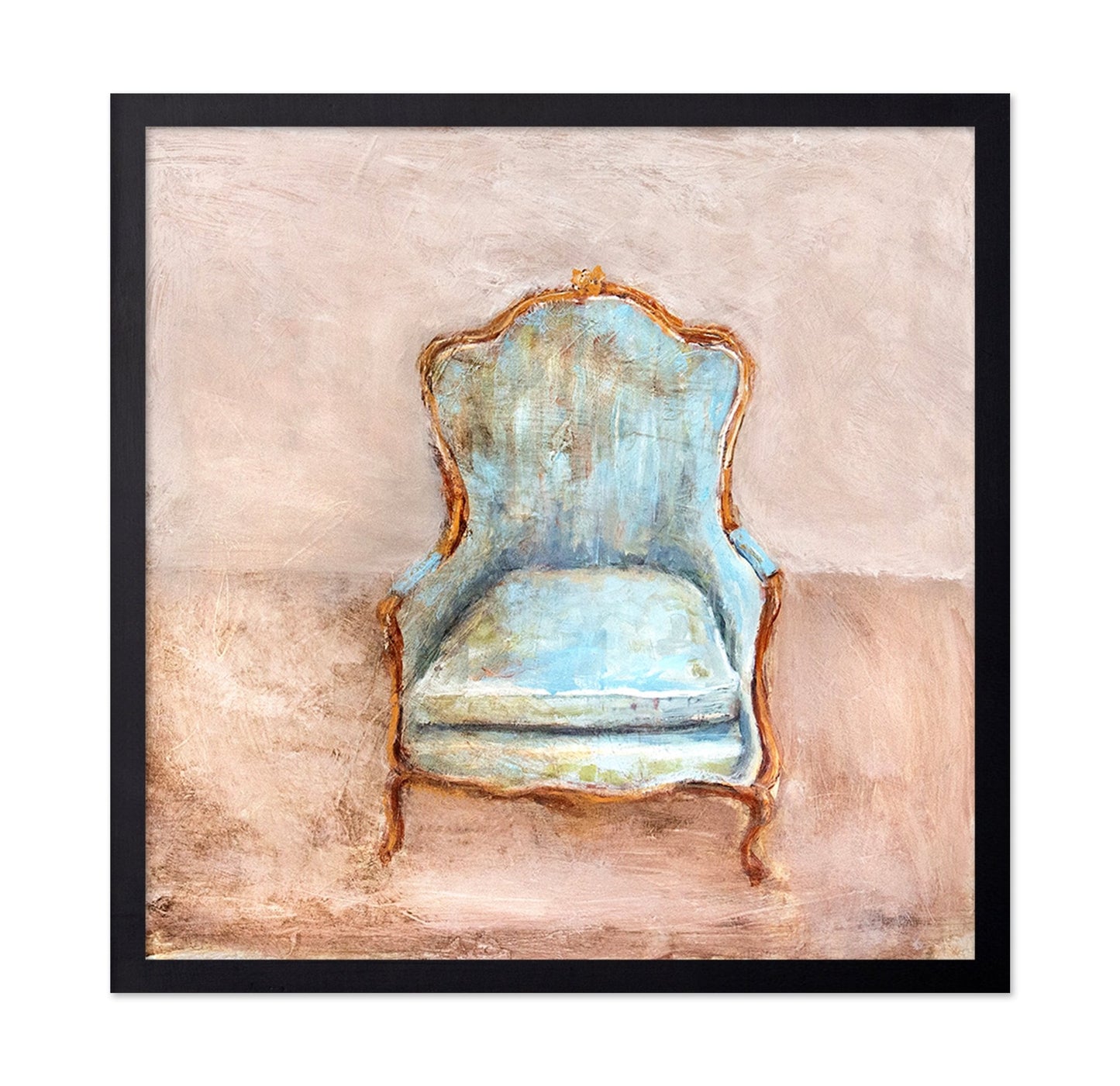 Blue Accent Chair