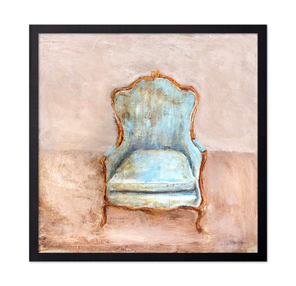 Blue Accent Chair