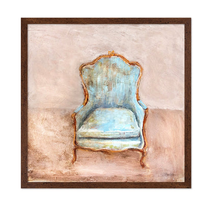 Blue Accent Chair