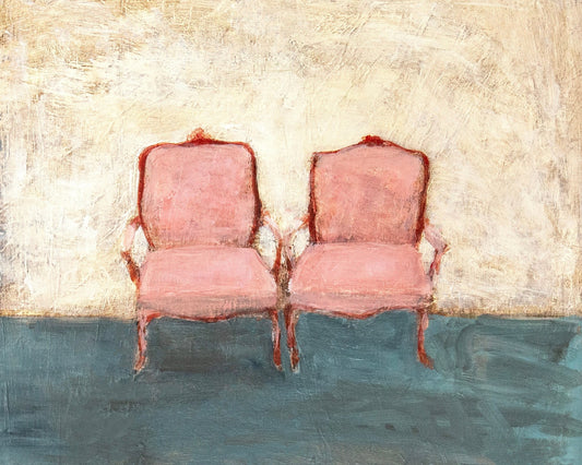 Twin Blush Chairs