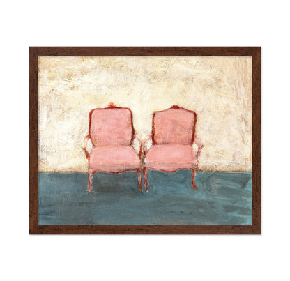 Twin Blush Chairs