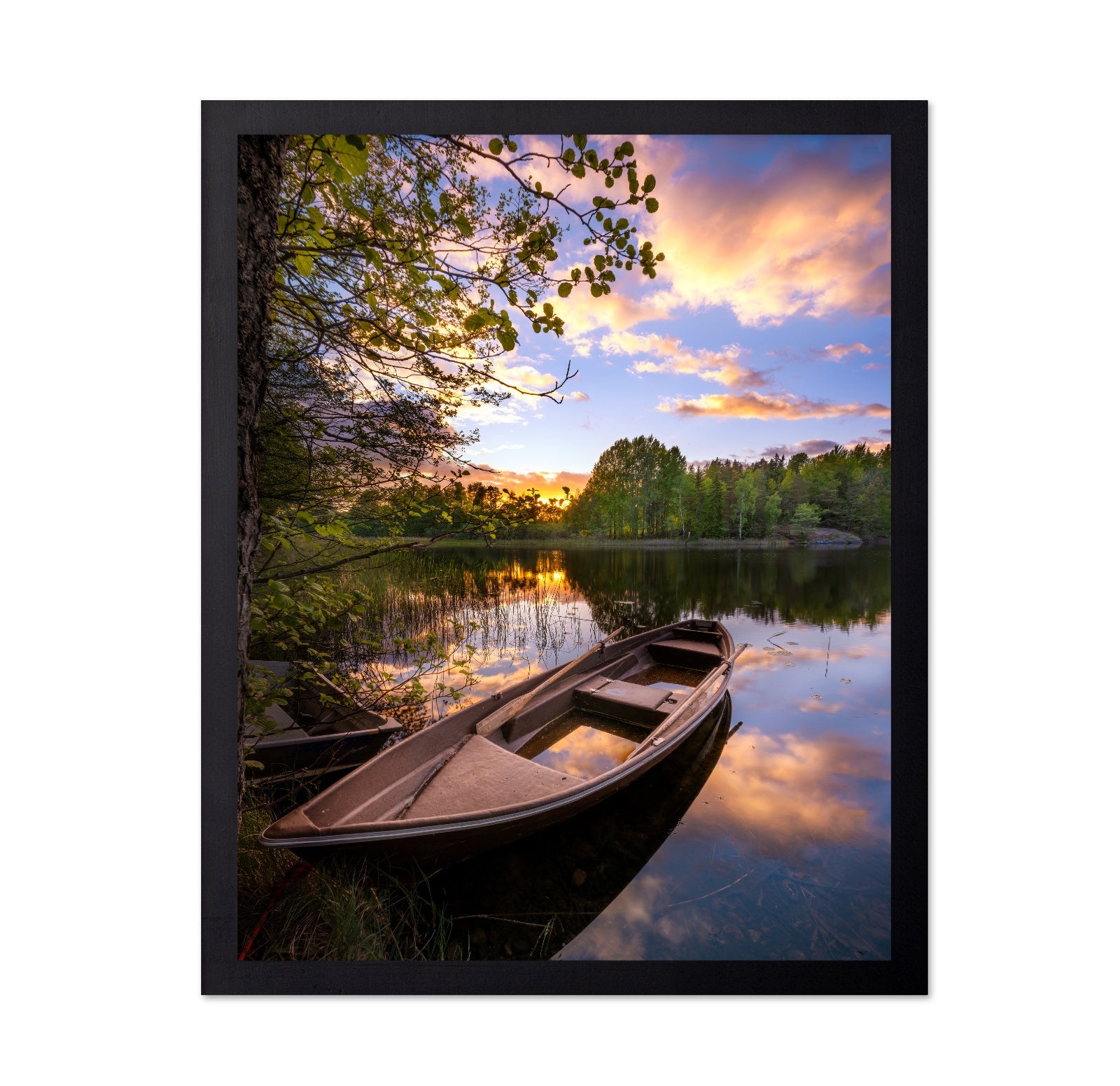 Boat Lake Sunset