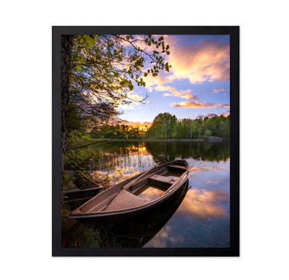 Boat Lake Sunset