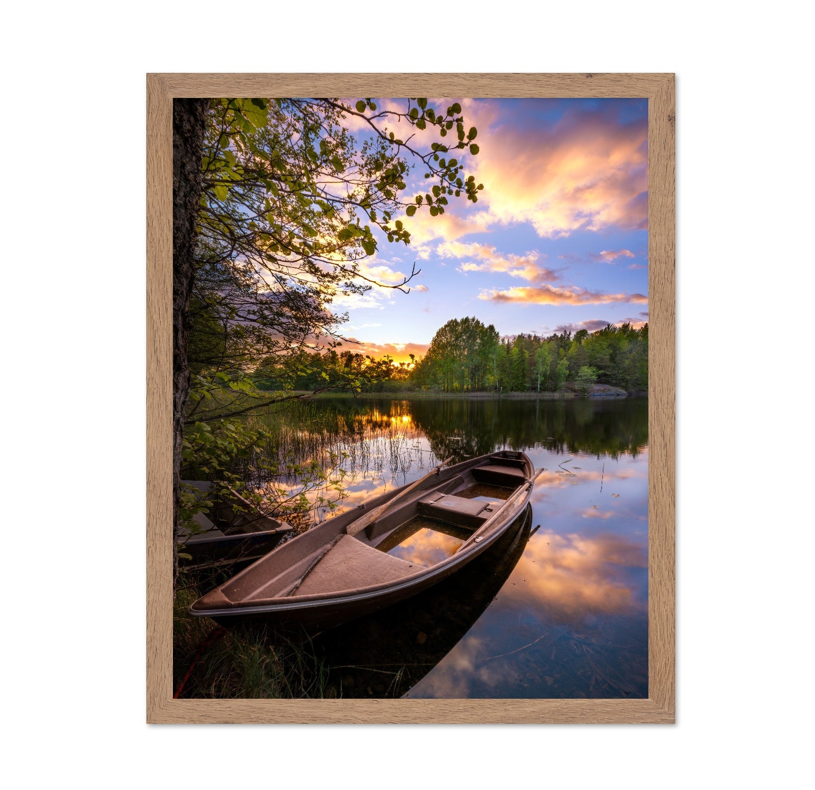 Boat Lake Sunset