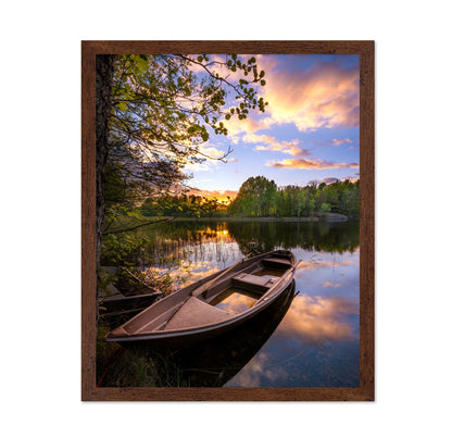 Boat Lake Sunset