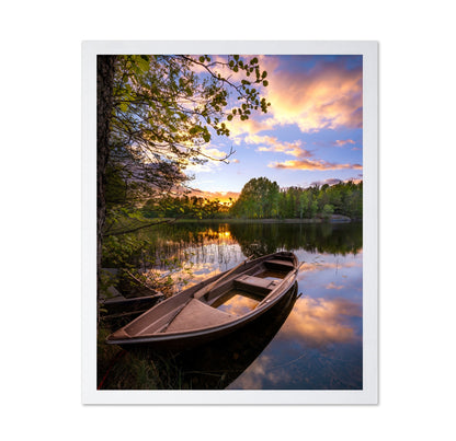 Boat Lake Sunset