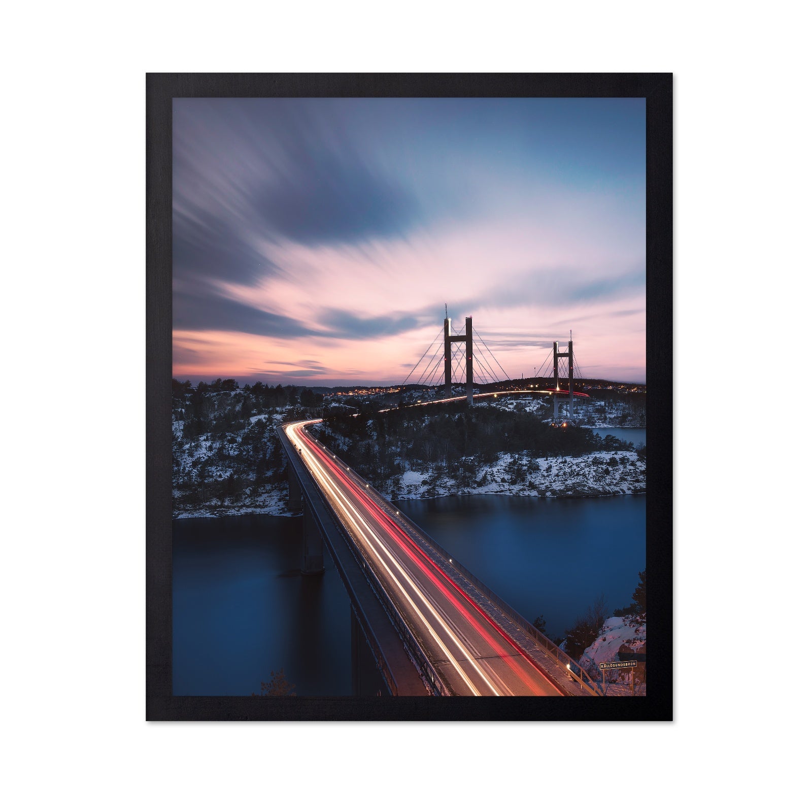Night Bridge Lights